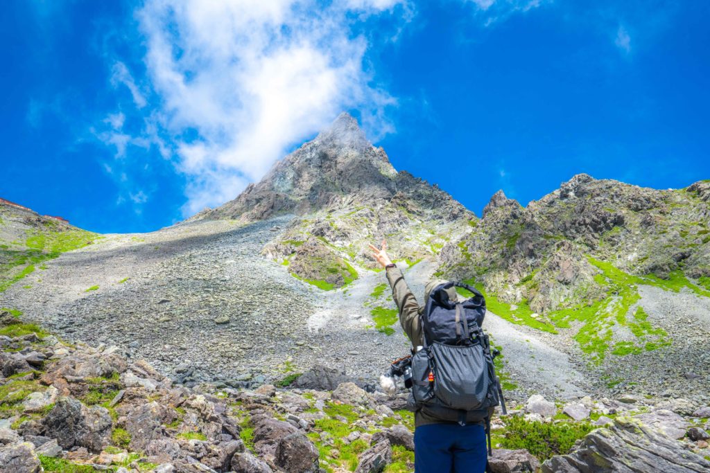 初めての槍ヶ岳 登山 槍沢ルート 初心者向き